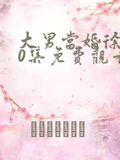 大男当婚徐峥30集免费观看