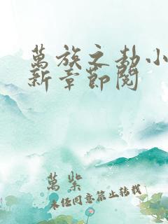 万族之劫小说最新章节阅