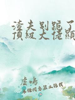 渣夫别跪了夫人顶级大佬显怀了