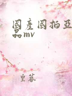 国产国拍亚洲精品mv