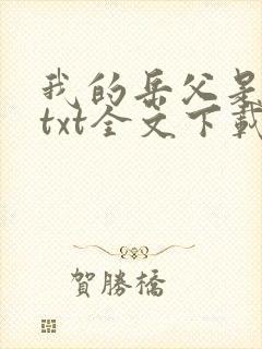 我的岳父是崇祯txt全文下载下载