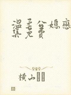 温柔公媳恋曲全集免费