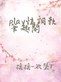 play性调教笔趣阁
