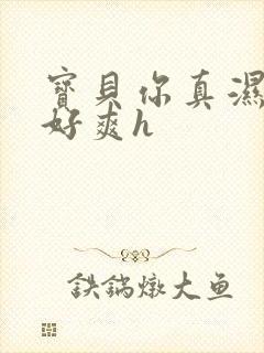 宝贝你真湿真紧好爽h
