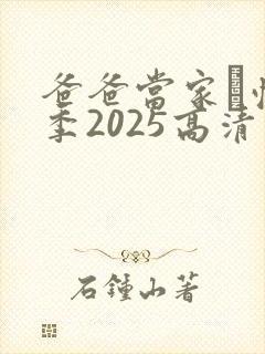 爸爸当家·慢享季2025高清免费观看