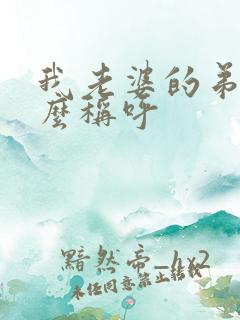 我老婆的弟弟怎么称呼