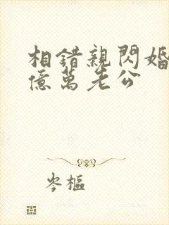 相错亲闪婚嫁给亿万老公