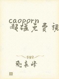 caoporn超碰免费视频