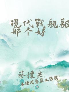 现代战舰驱逐舰哪个好