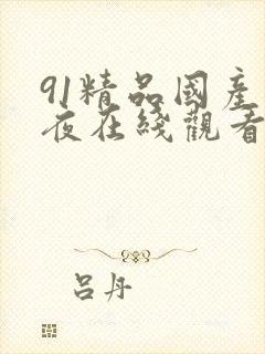91精品国产午夜在线观看