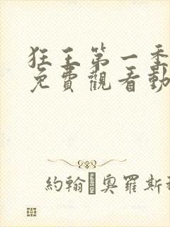 狂王第一季全集免费观看动漫版