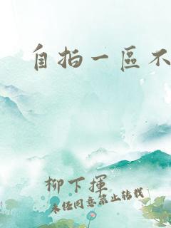 自拍一区不卡