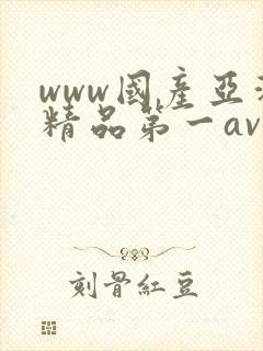 www国产亚洲精品第一av