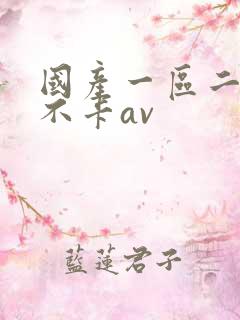 国产一区二区二不卡av