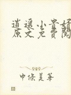逍遥小贵婿小说原文免费阅读