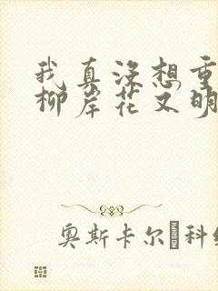 我真没想重生啊柳岸花又明原版小说