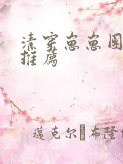 清穿崽崽团宠文推荐 清穿崽崽团宠文推荐