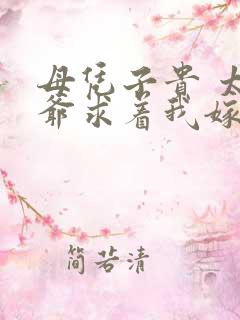 母凭子贵 太子爷求着我嫁入豪门