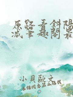 原路看斜阳无删减笔趣阁最新章节