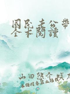 国民老公带回家全本阅读