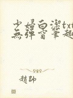 少妇白洁txt无弹窗笔趣阁