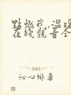 点燃我,温暖你在线观看全集免费