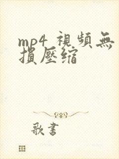 mp4 视频无损压缩