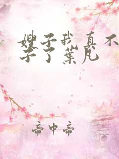 嫂子我真不是傻子了叶凡