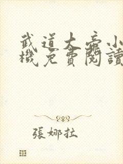 武道大帝小说手机免费阅读全文