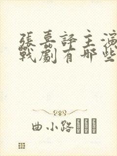 张嘉译主演的谍战剧有哪些