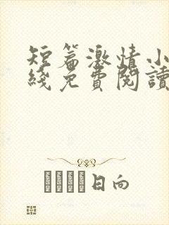 短篇激情小说在线免费阅读 短篇激情小说在线免费阅读