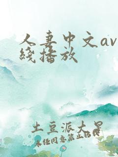 人妻中文av在线播放