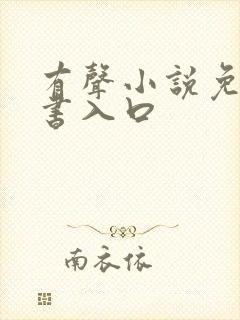 有声小说免费听书入口