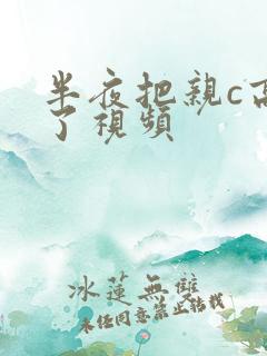半夜把亲c高潮了视频
