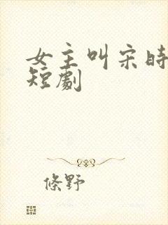 女主叫宋时欢的短剧