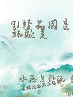 91精品国产日韩欧美