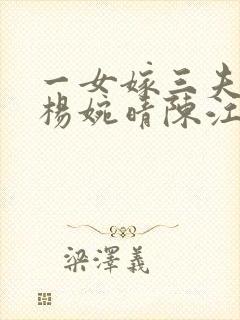 一女嫁三夫小说杨婉晴陈江