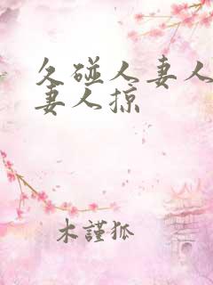 久碰人妻人妻人妻人掠