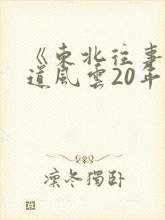 《东北往事:黑道风云20年》