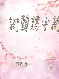 txt阅读小说我契约了我自己