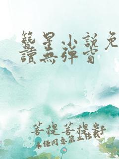 簪星小说免费阅读无弹窗