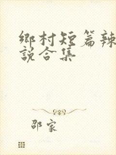 乡村短篇辣文小说合集