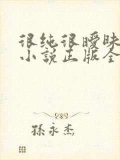 很纯很暧昧杨明小说正版全文下载