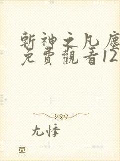 斩神之凡尘神域免费观看12集