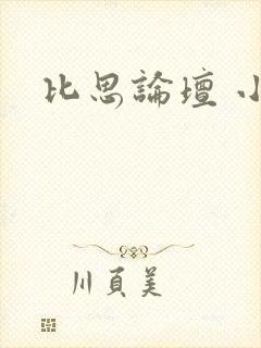 比思论坛 小说