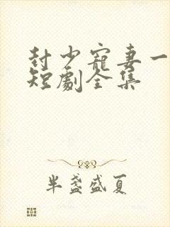 封少宠妻一百式短剧全集