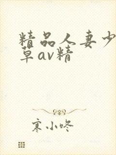 精品人妻少妇嫩草av精