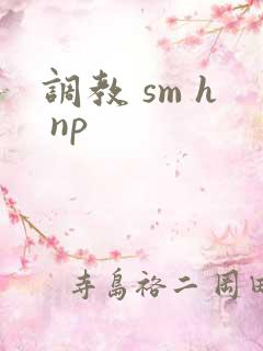 调教 sm h np