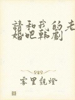 请和我的老公结婚吧韩剧
