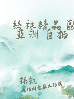 丝袜精品 欧美 亚洲 自拍